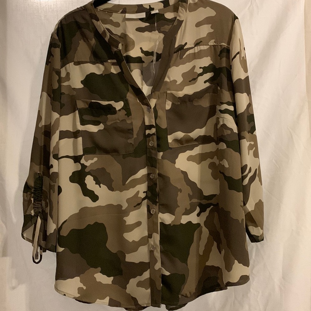 Cameo blouse size large